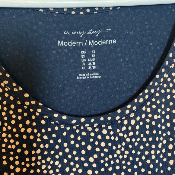 Soft Flowy Top ~ 5X - Picture 2 of 5